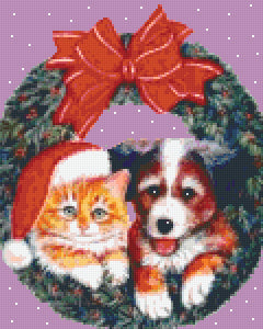 Pixelhobby Klassik Vorlage - X-Mas Double Surprise