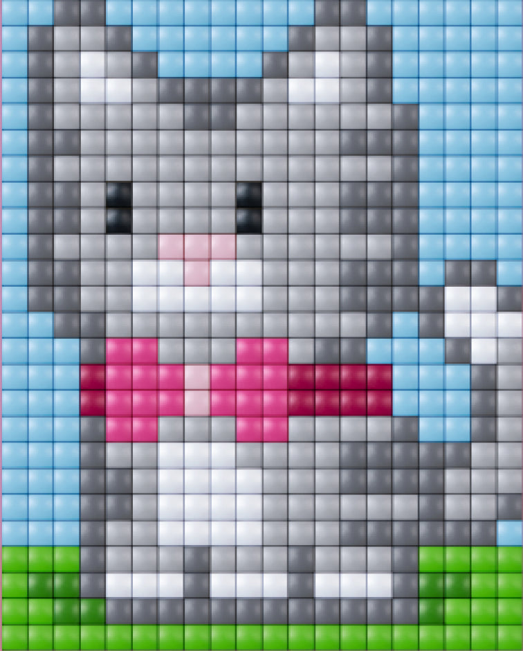 Pixelhobby XL gift sets - kitten pink