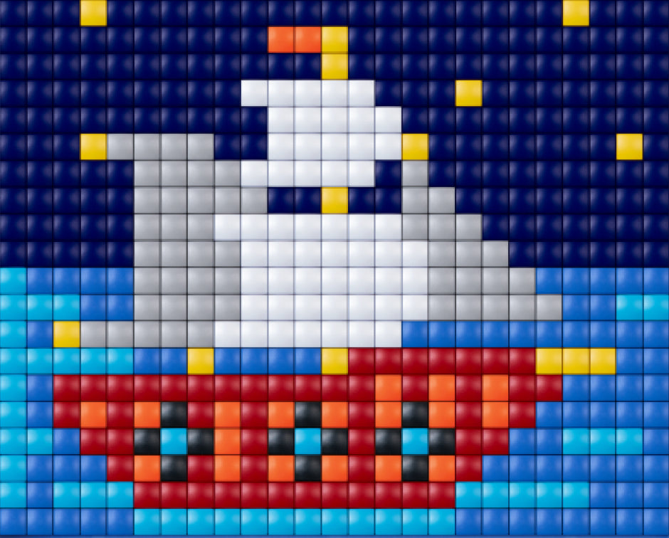 Pixelhobby XL gift sets - sailing ship