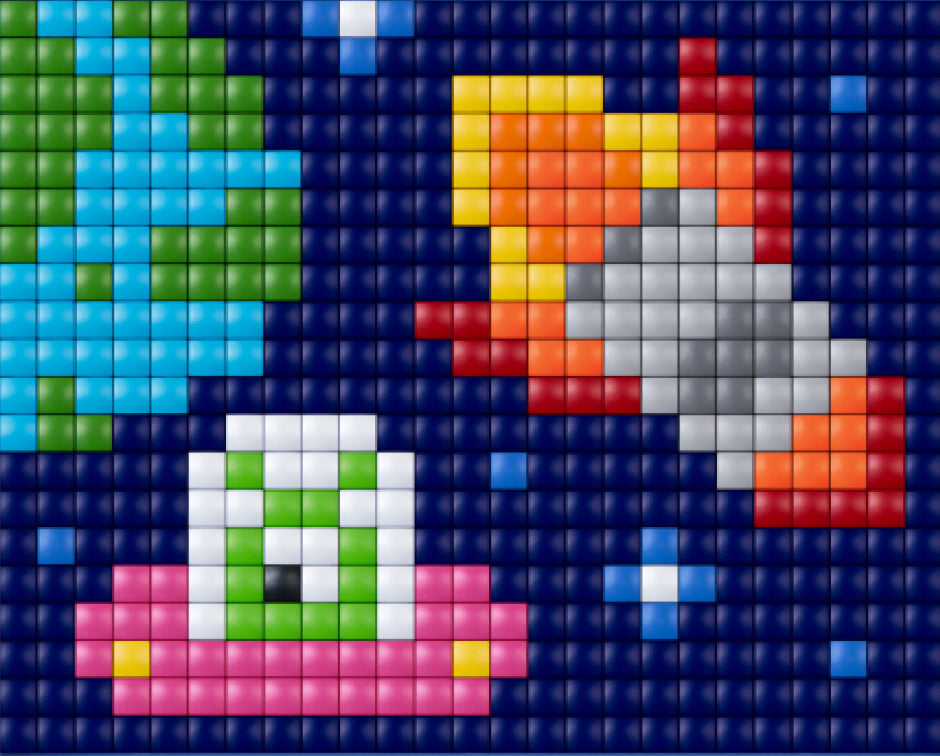 Pixelhobby XL gift sets - space