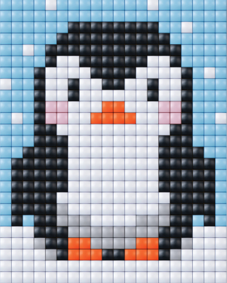 Pixelhobby XL Geschenksets - Pinguin