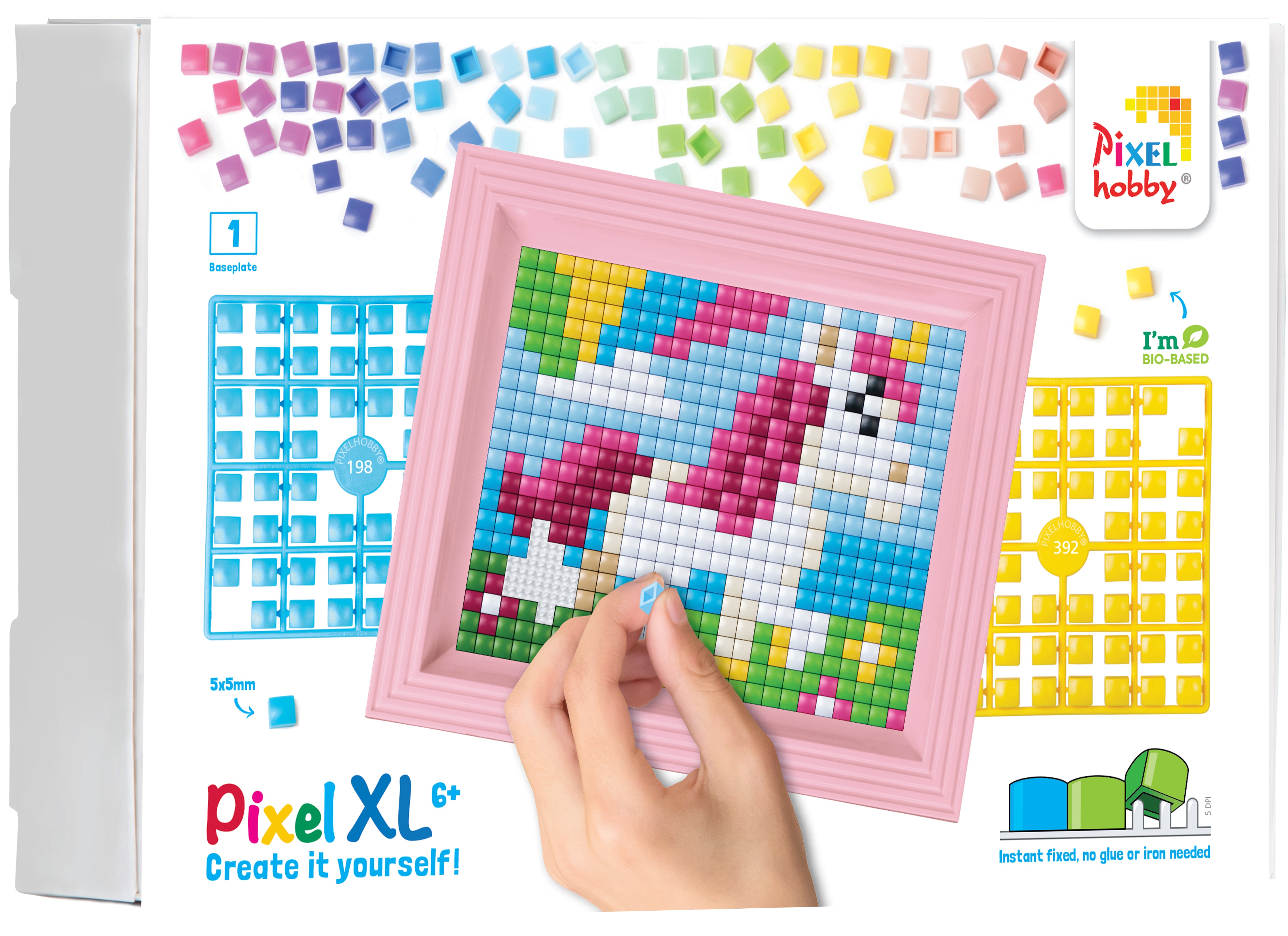 Pixelhobby XL Geschenksets - Einhorn