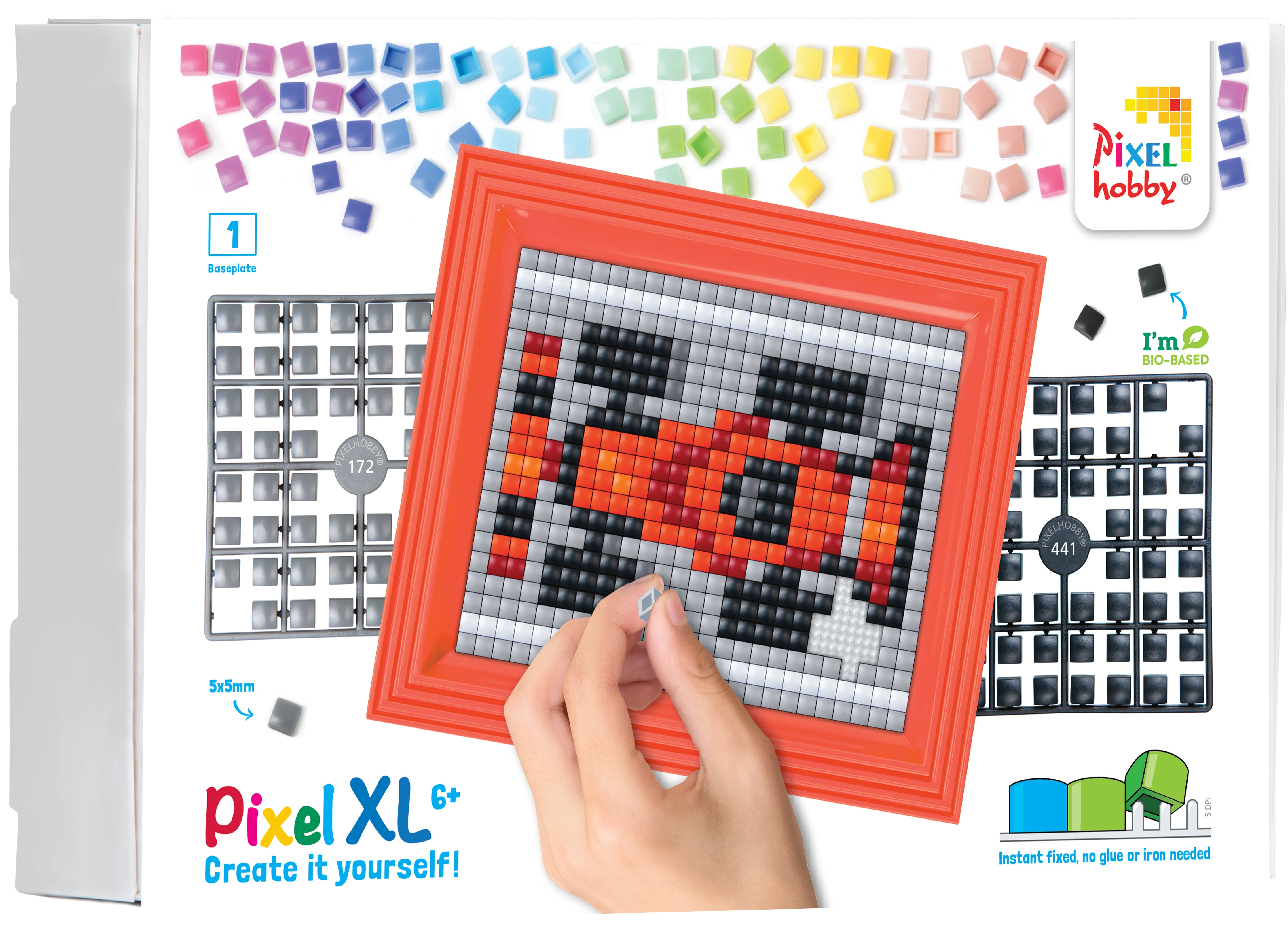 Pixelhobby XL gift sets - racing cars