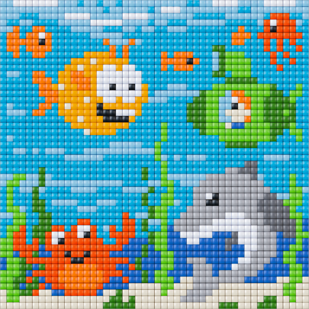 Pixelhobby XL 16er Set - Unter Wasser