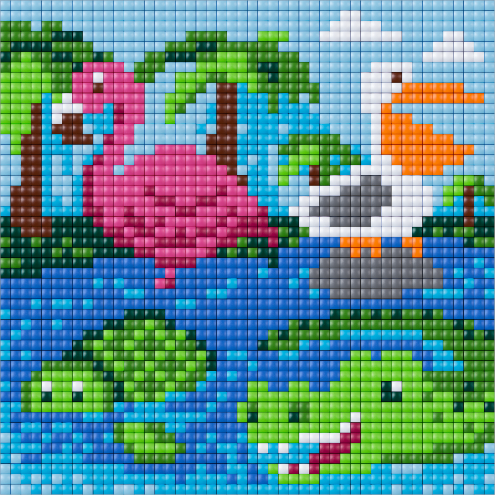 Pixelhobby XL 16er Set - An der Wasserstelle