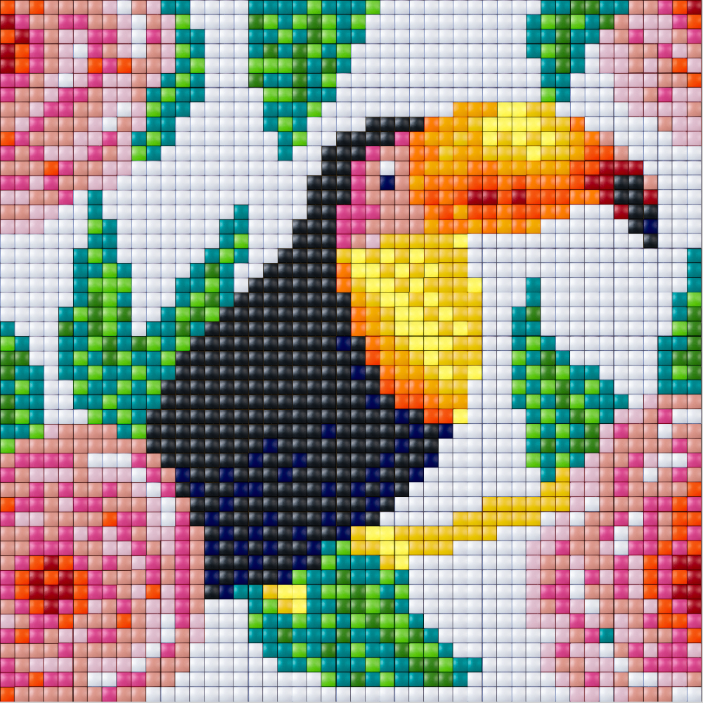 Pixelhobby XL 16er Set - Tukan