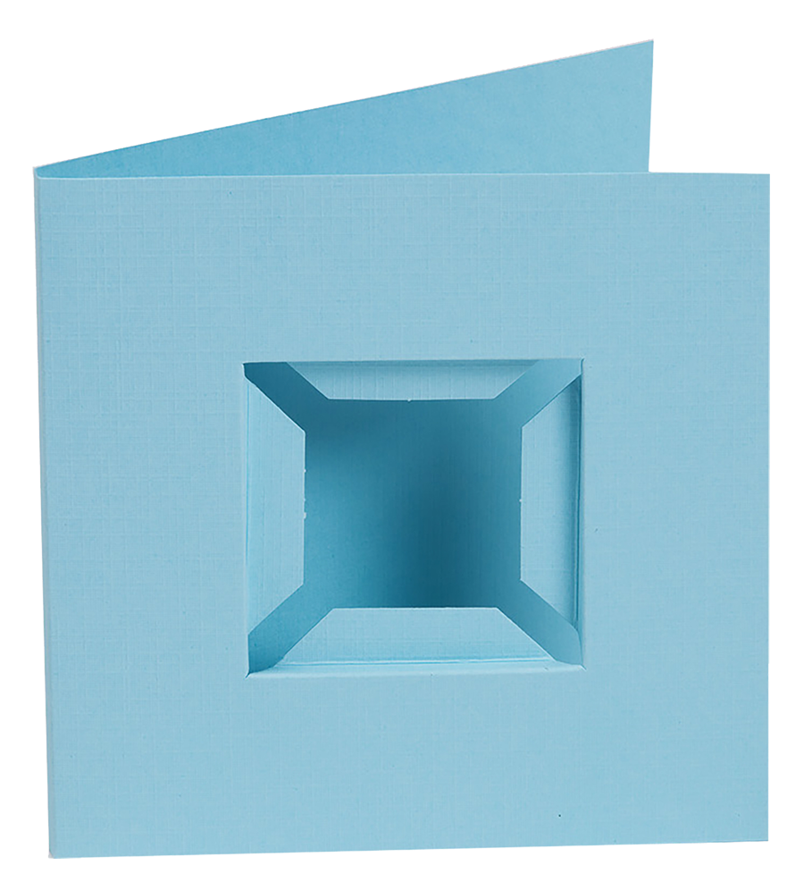 Kartenset hell blau