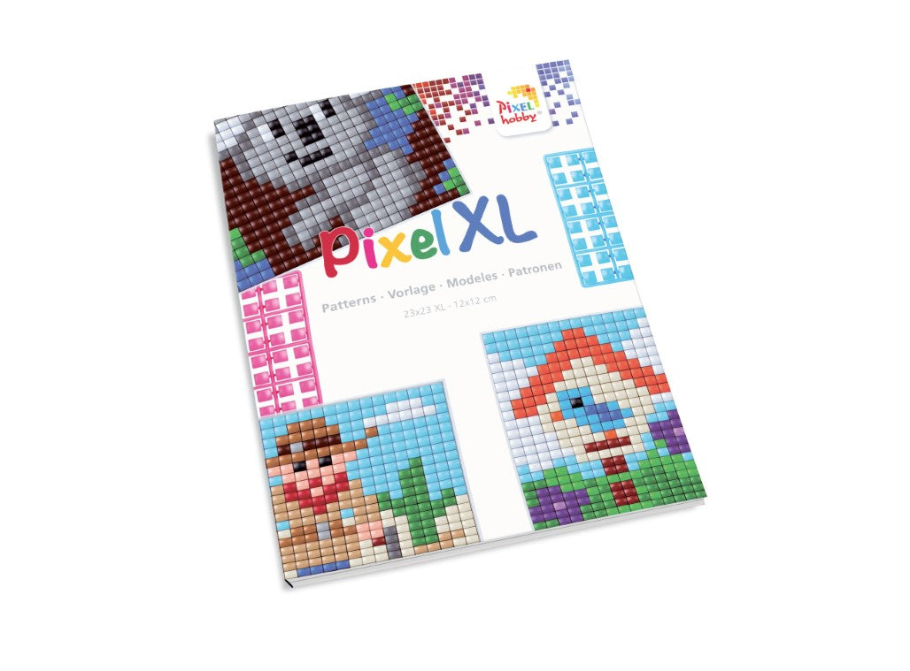 Pixelhobby XL Vorlagenheft Basisplatte BIO groß