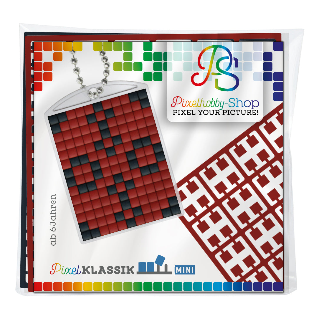 Pixel hobby medallion set - pattern