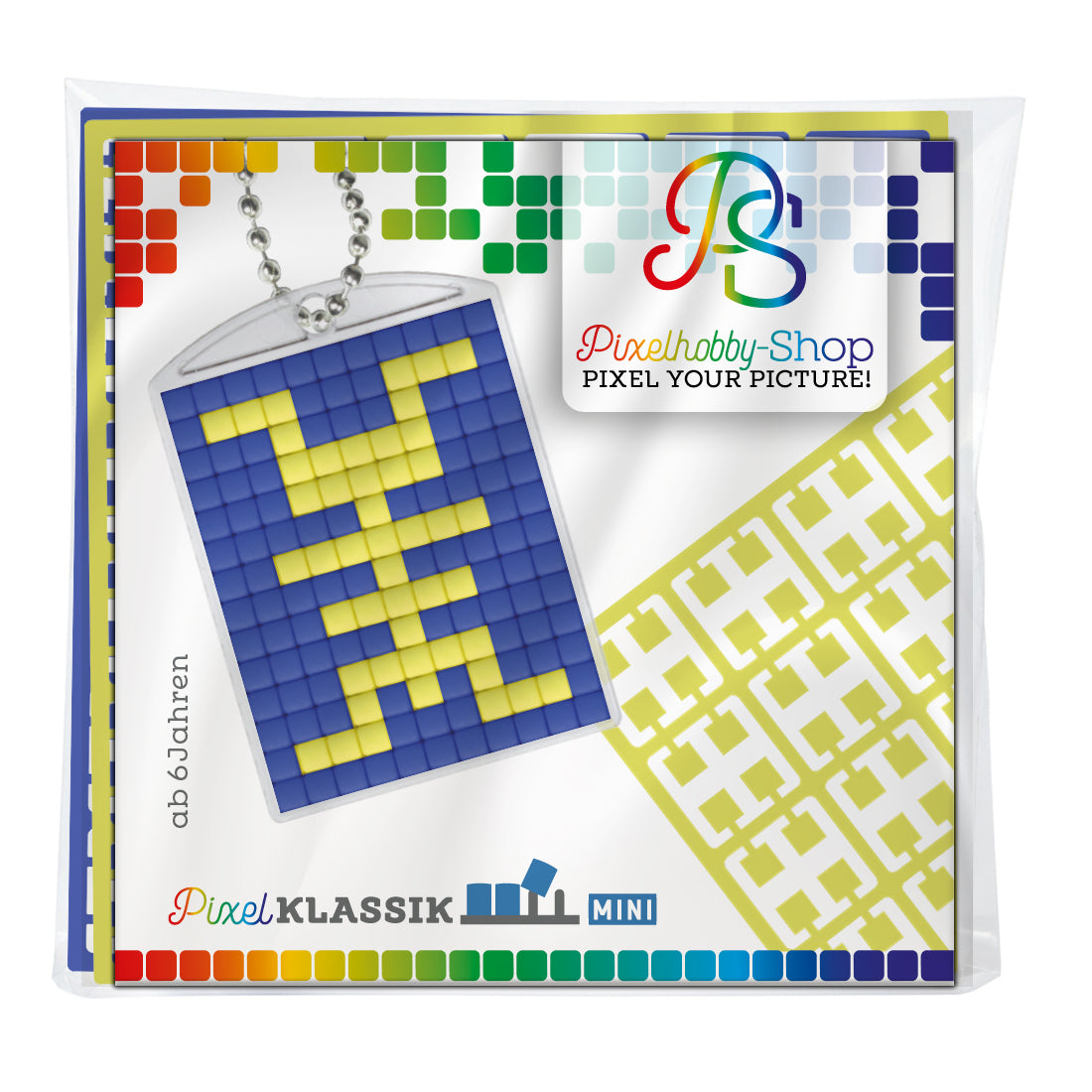 Pixel hobby medallion set - pattern