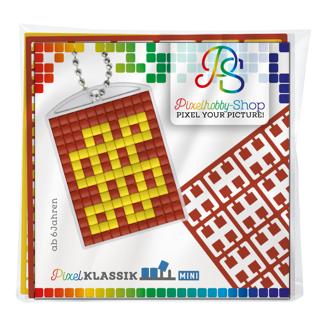 Pixel hobby medallion set - pattern