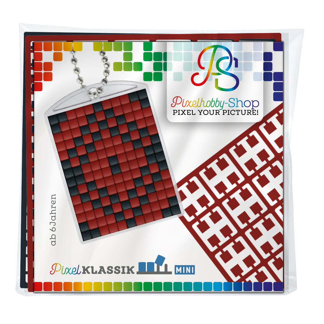 Pixel hobby medallion set - pattern