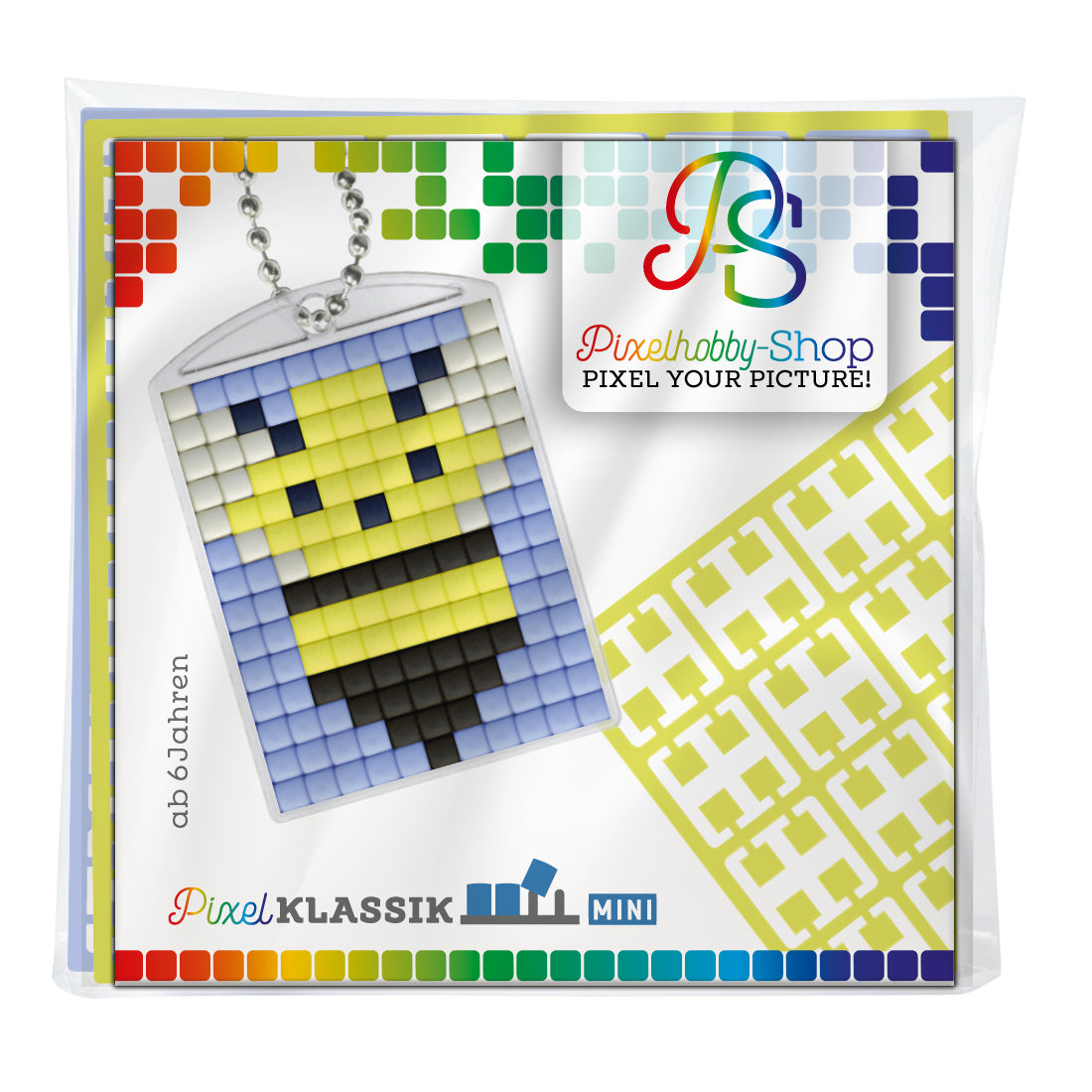 Pixelhobby Medaillon Set - Biene
