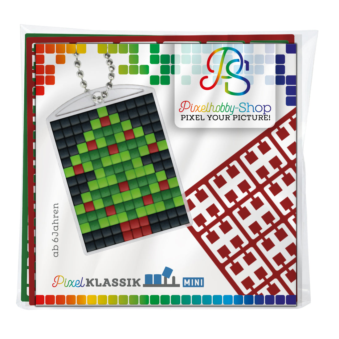 Pixelhobby Medaillon Set - Tannenbaum