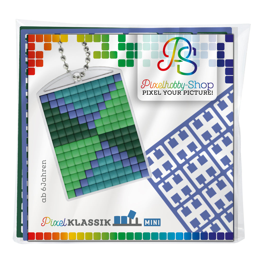 Pixel hobby medallion set - pattern