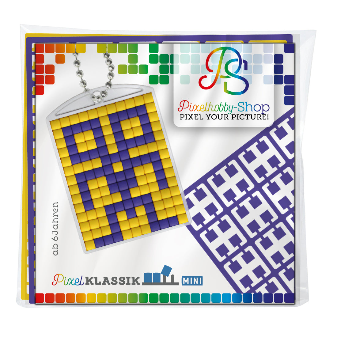 Pixel hobby medallion set - pattern