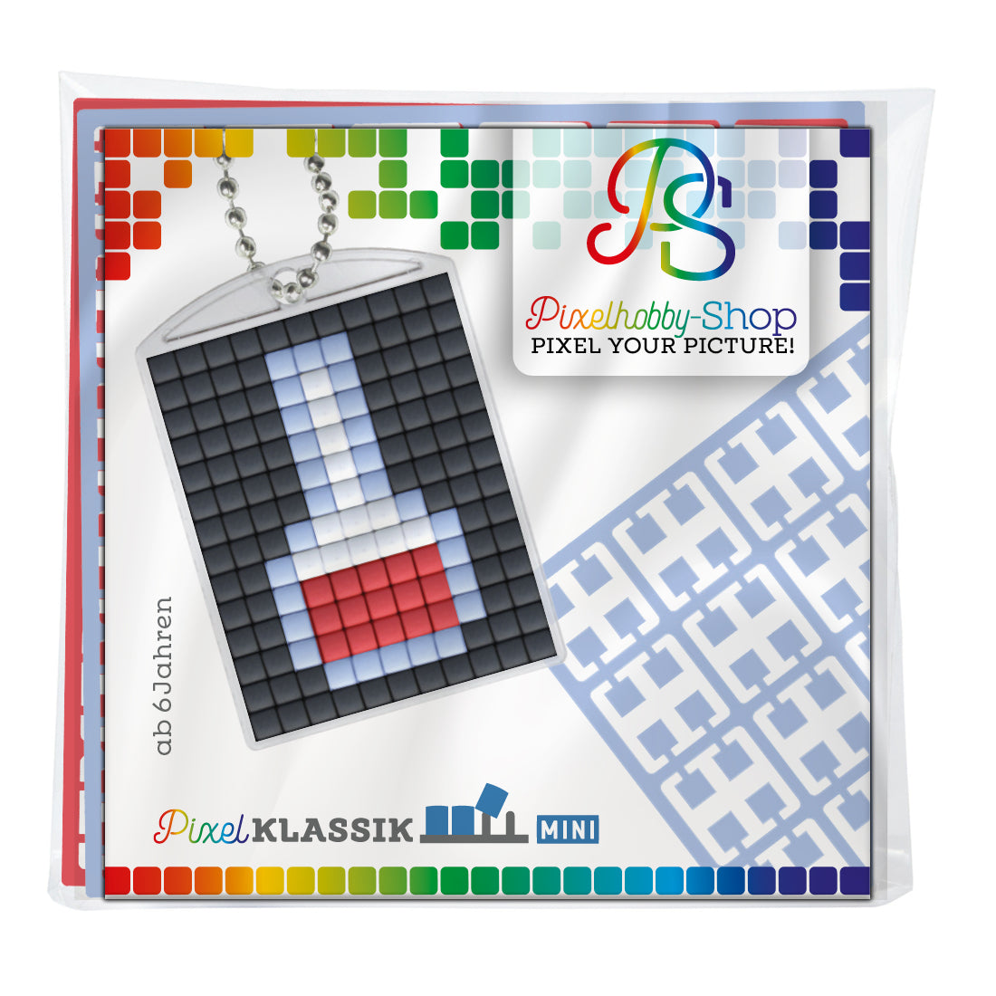 Pixelhobby Medallion Set - Laboratory Flask