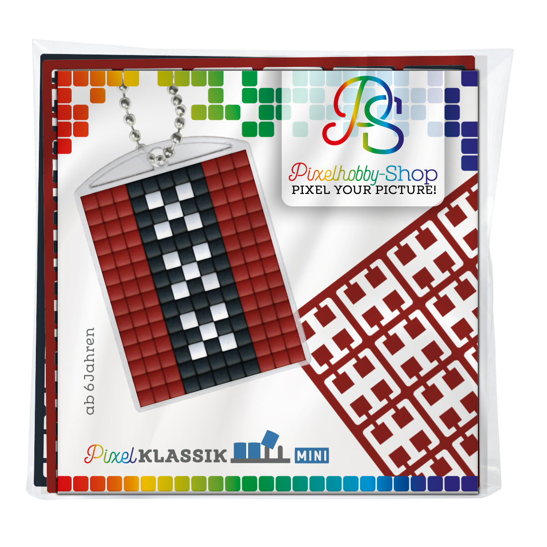 Pixel hobby medallion set - pattern