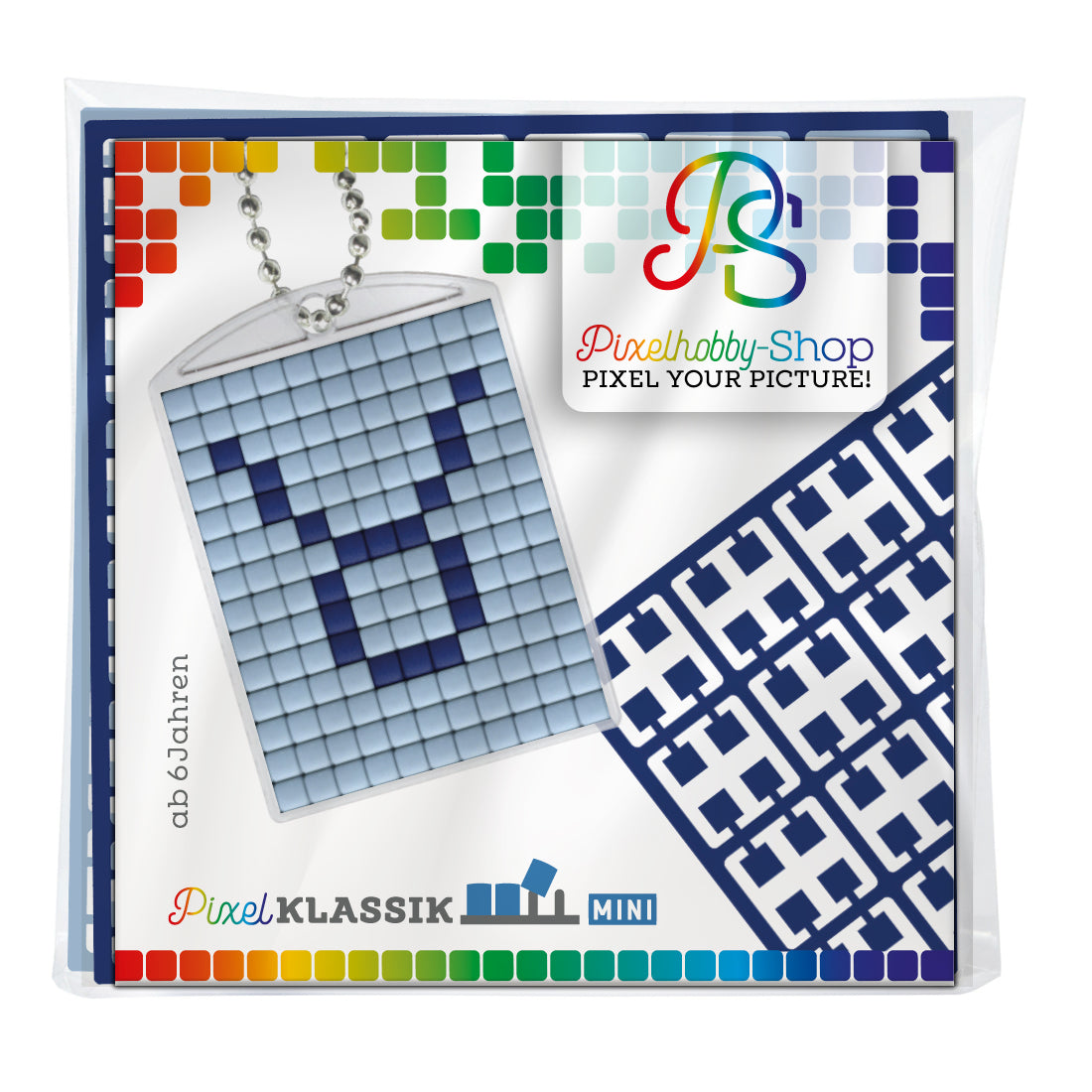 Pixelhobby medallion set - zodiac sign Taurus