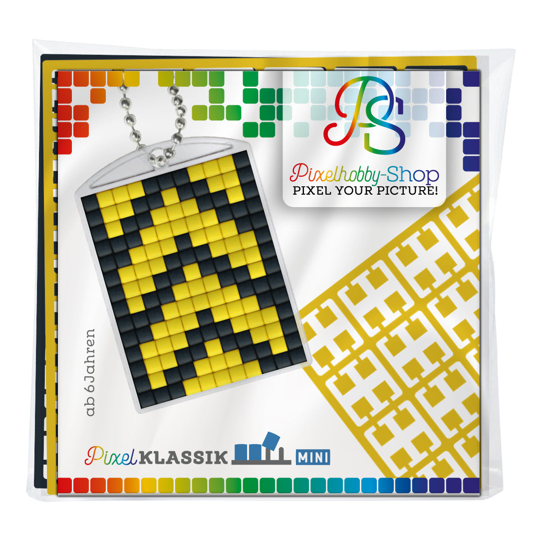 Pixel hobby medallion set - pattern