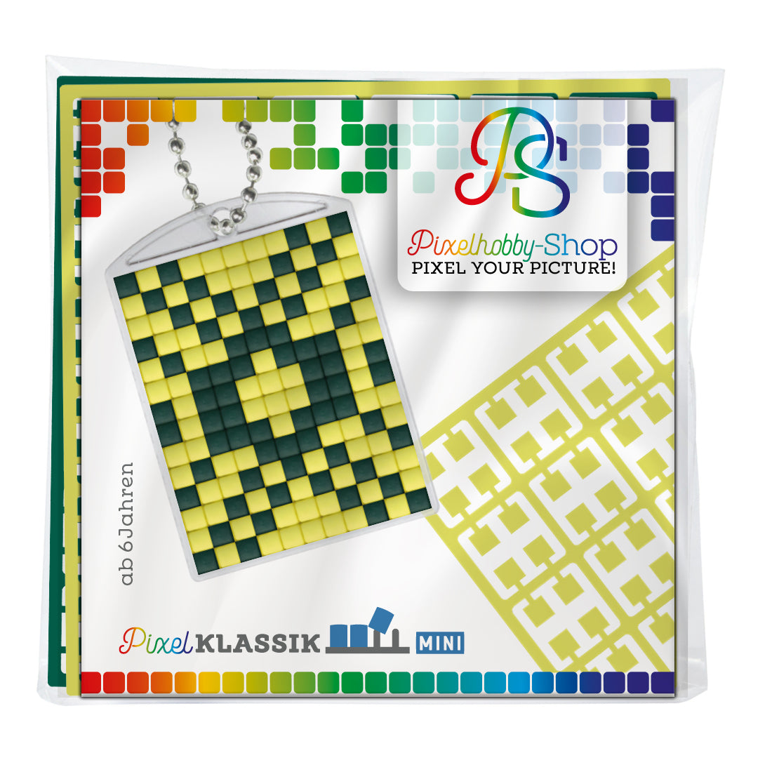 Pixel hobby medallion set - pattern