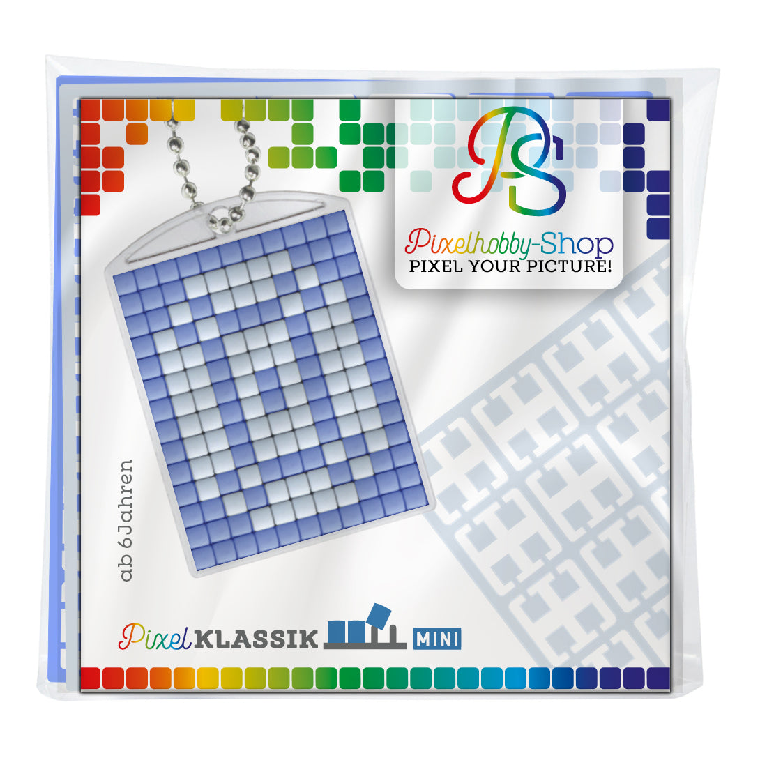 Pixel hobby medallion set - pattern