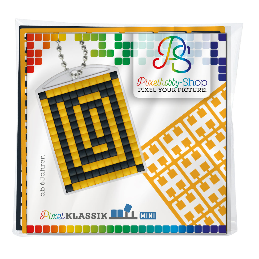 Pixel hobby medallion set - pattern