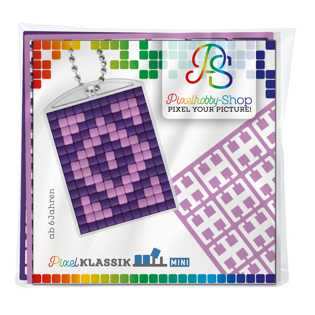 Pixel hobby medallion set - pattern