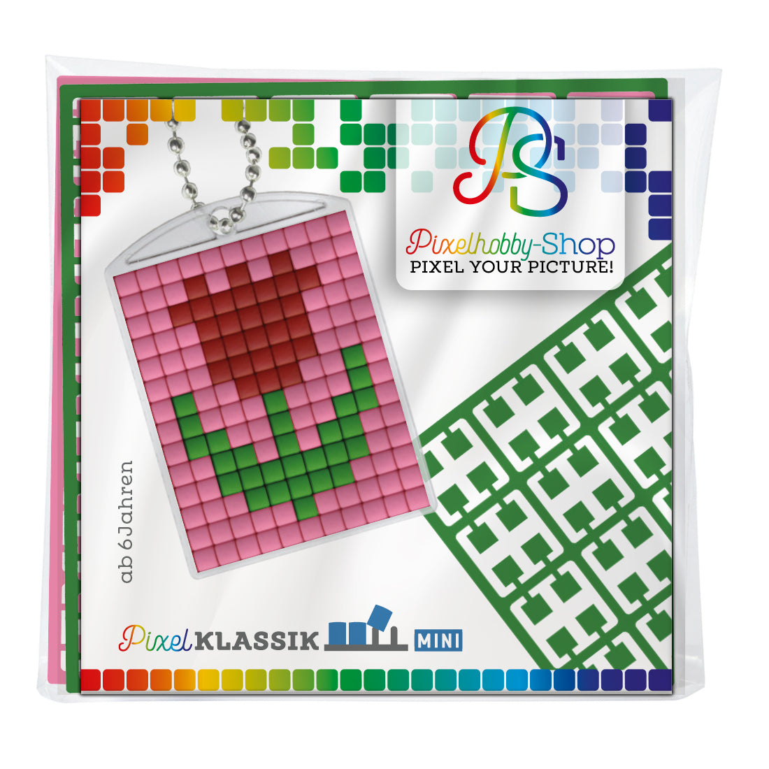 Pixelhobby Medaillon Set - Rose