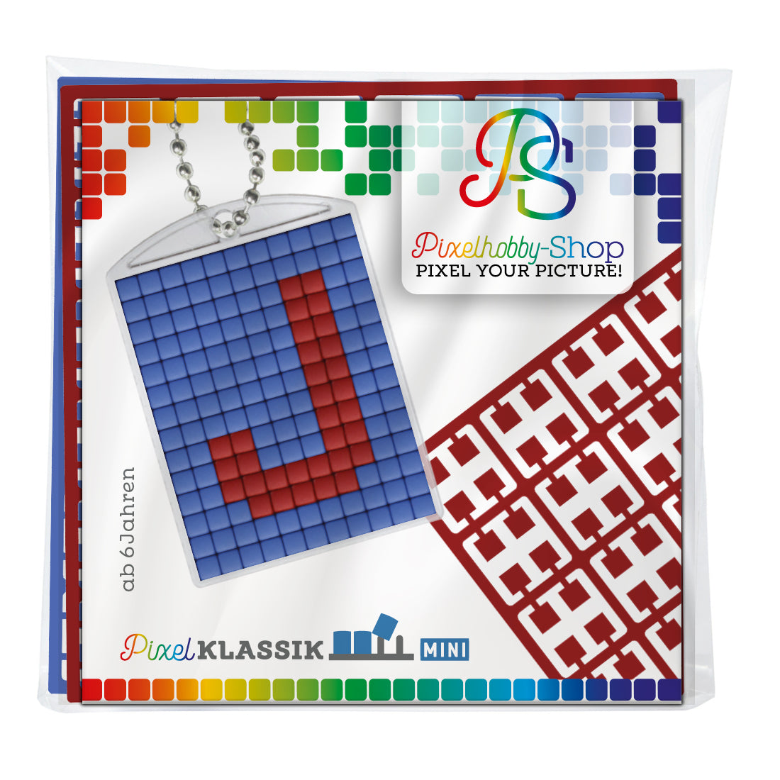 Pixelhobby Medaillon Set - J