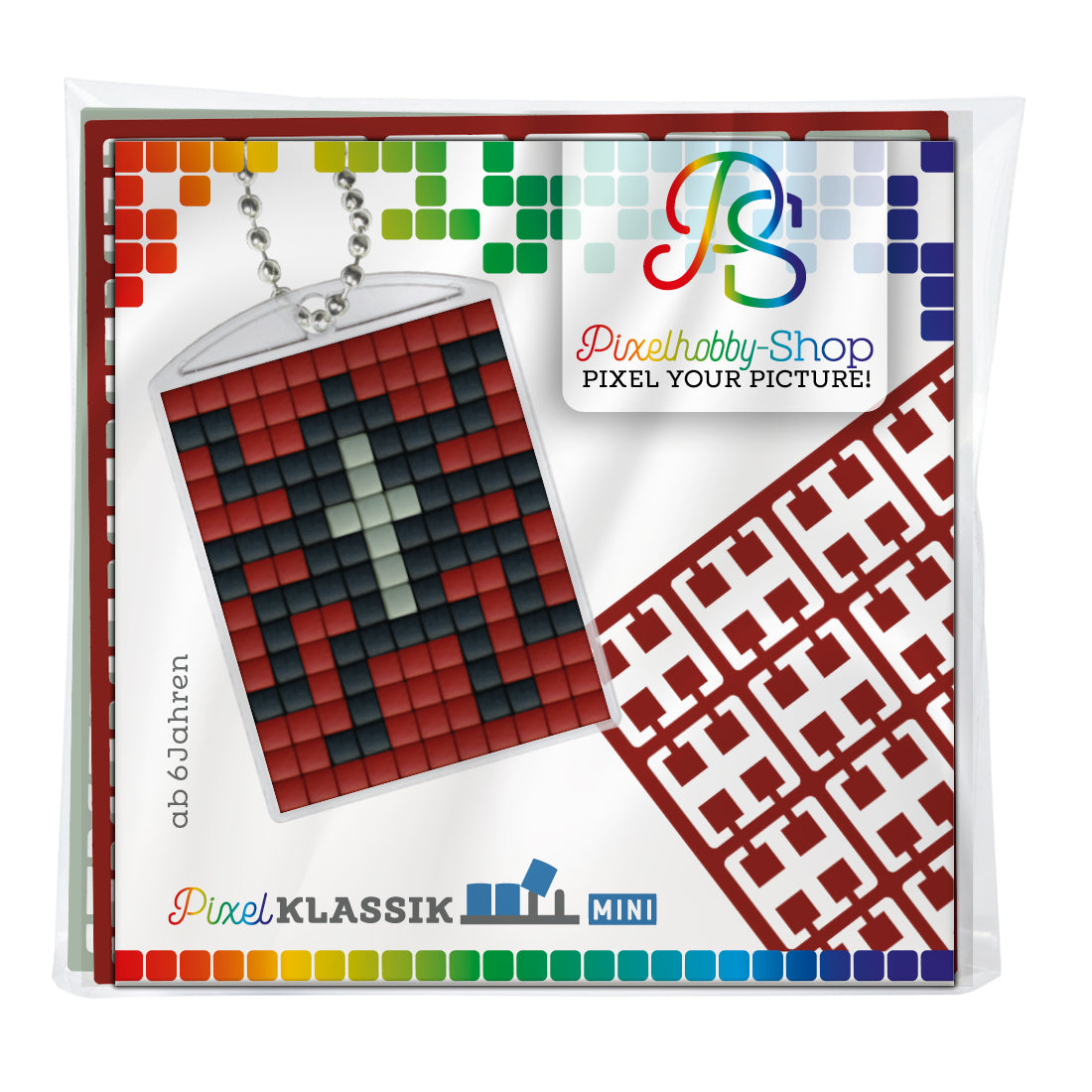 Pixelhobby medallion set - garden spider