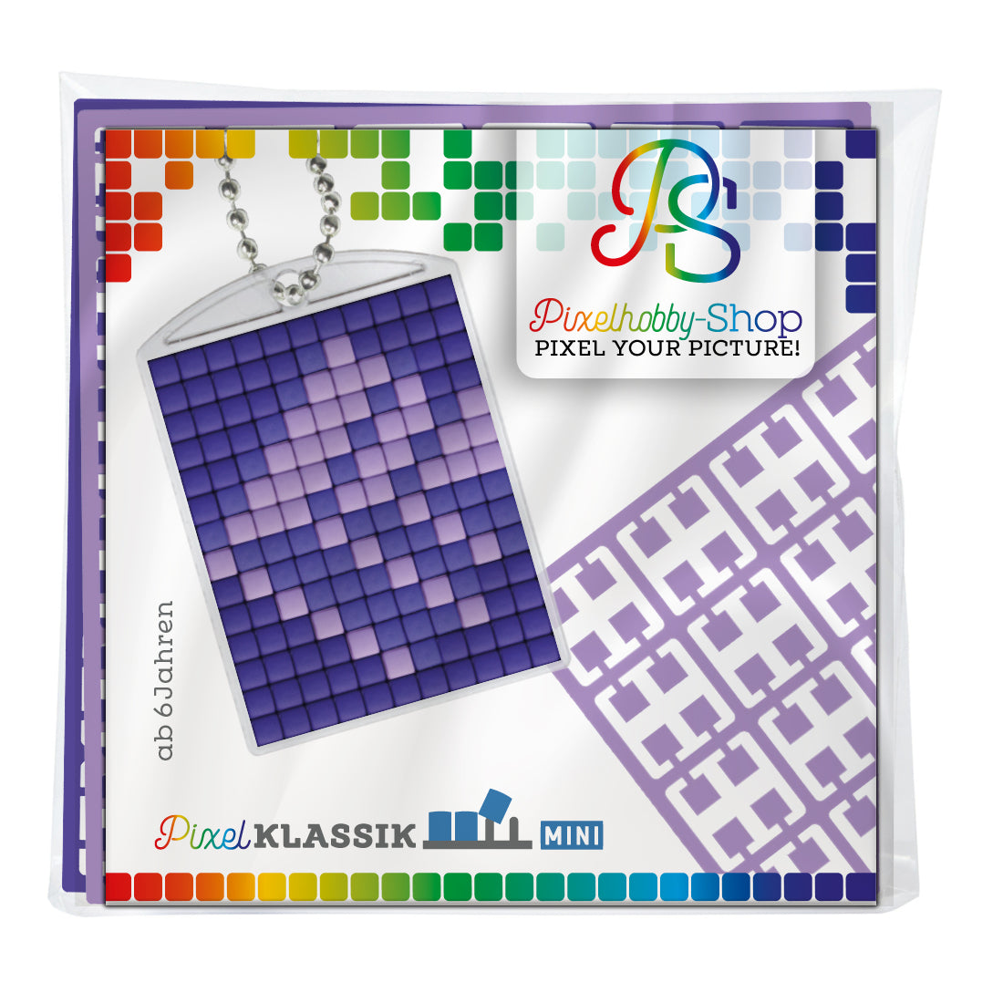 Pixel hobby medallion set - pattern