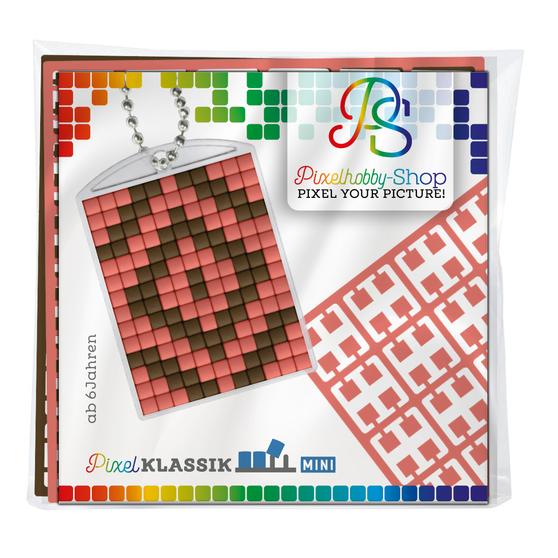 Pixel hobby medallion set - pattern