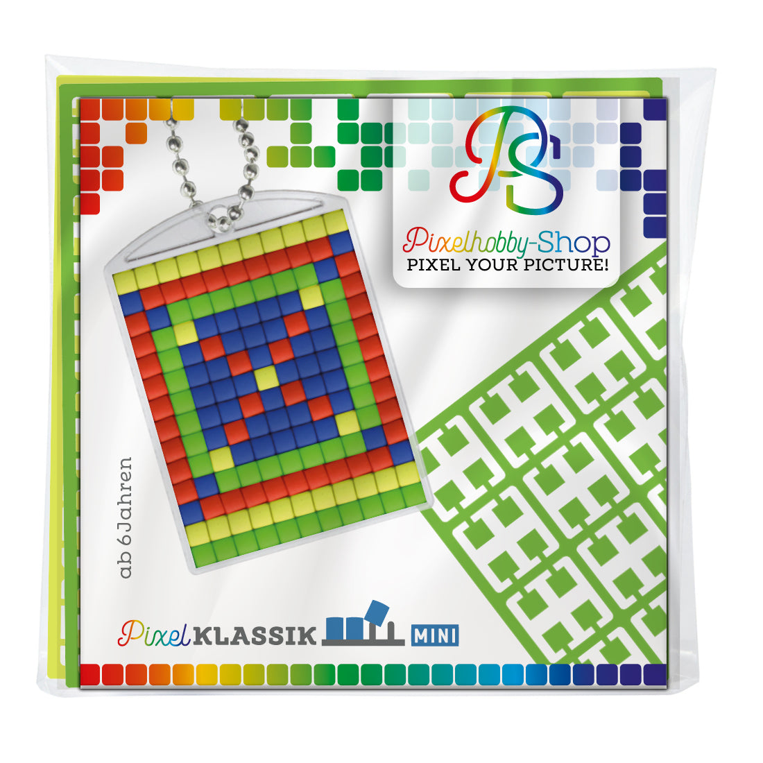 Pixel hobby medallion set - pattern