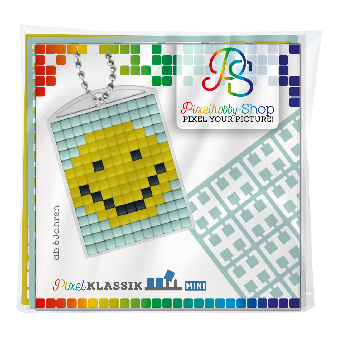 Pixelhobby Medaillon Set - Smiley