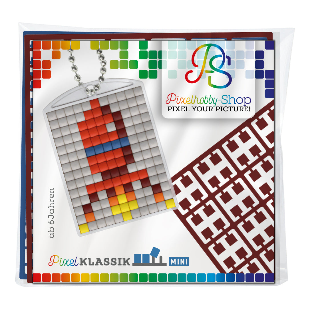 Pixelhobby Medaillon Set - Rakete
