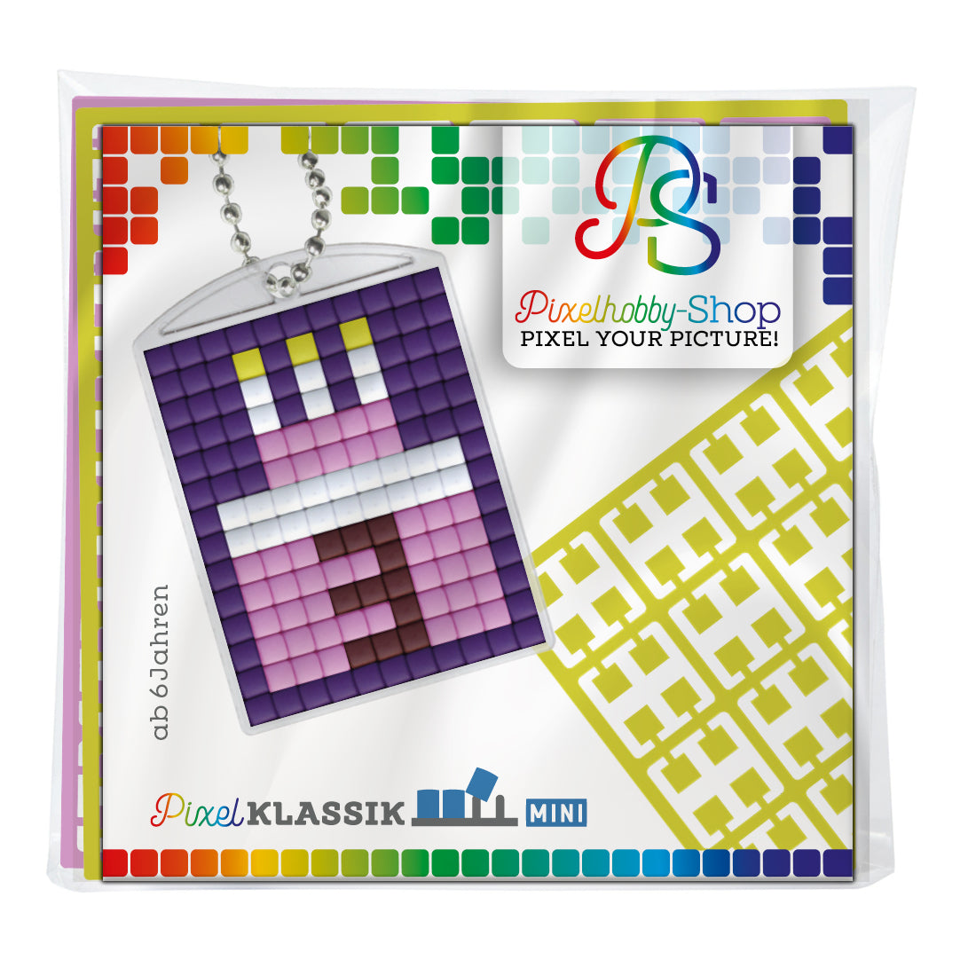 Pixelhobby Medaillon Set - Geburtstagskuchen