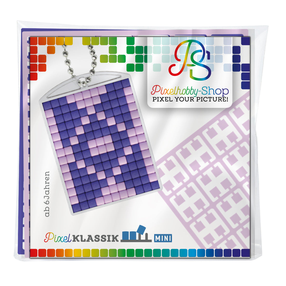 Pixel hobby medallion set - pattern
