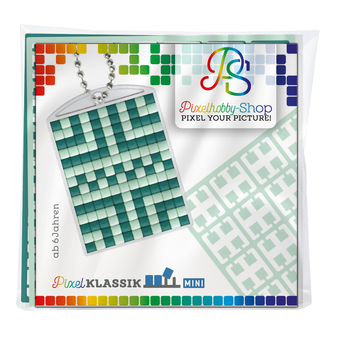 Pixel hobby medallion set - pattern