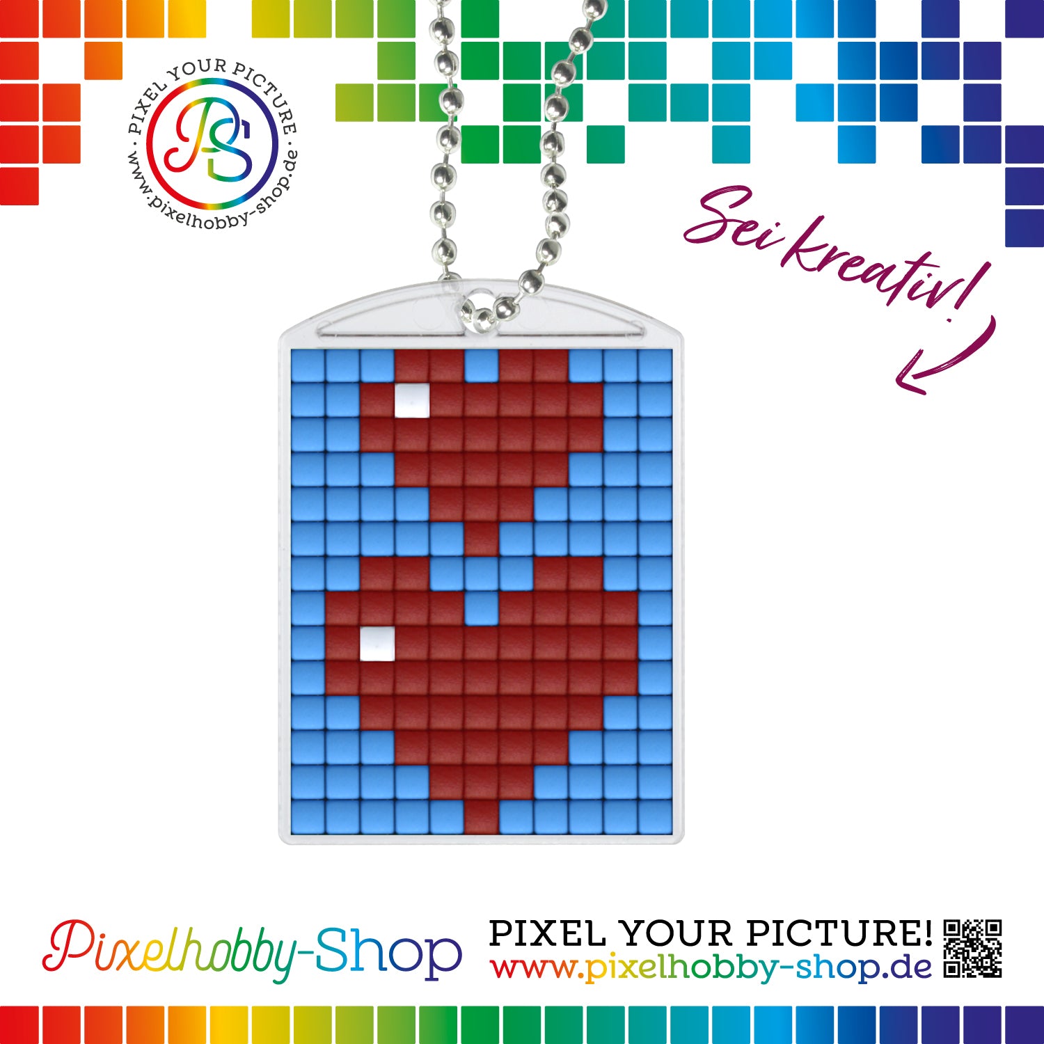 Pixelhobby Medaillon Set - Love