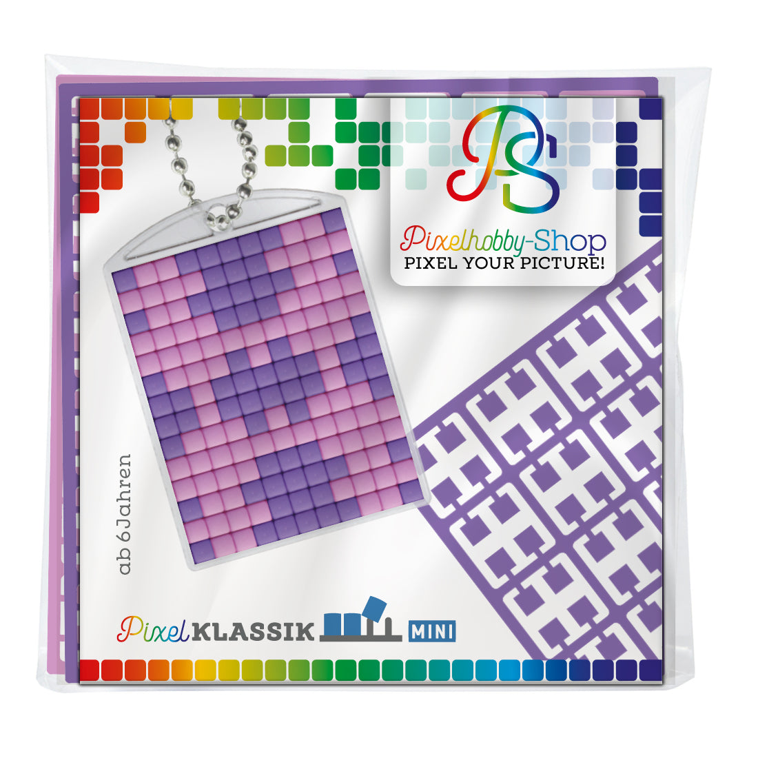 Pixel hobby medallion set - pattern
