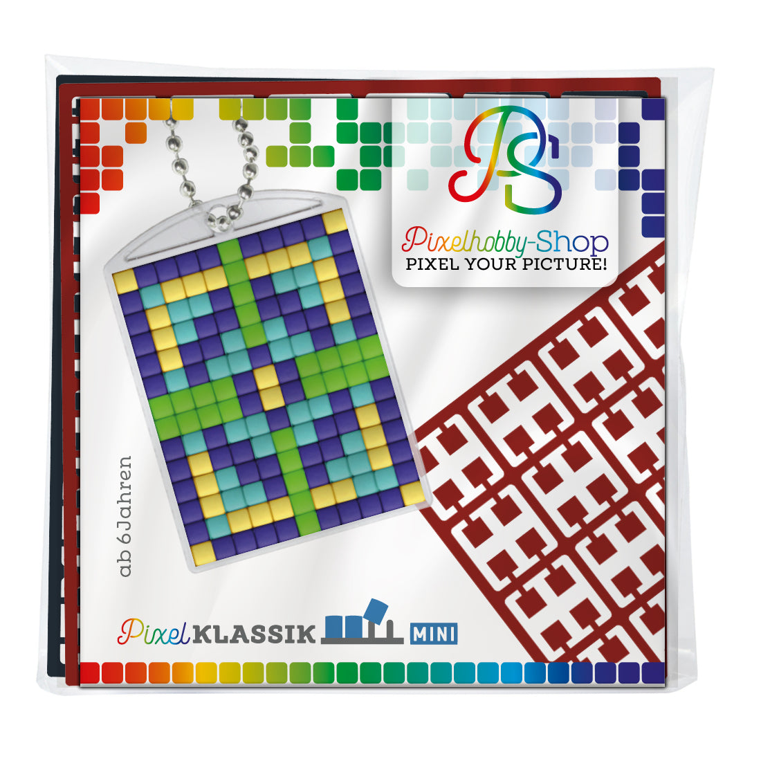 Pixel hobby medallion set - pattern