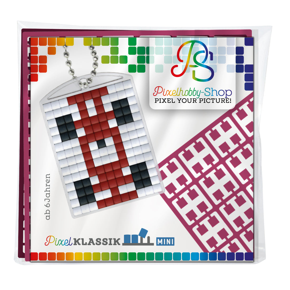 Pixelhobby medallion set - racing car