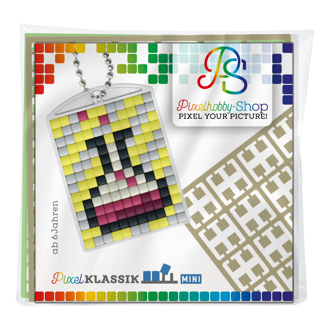 Pixelhobby Medaillon Set - Chemie Kolben