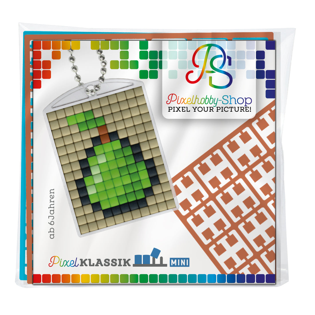 Pixelhobby Medaillon Set - Birne