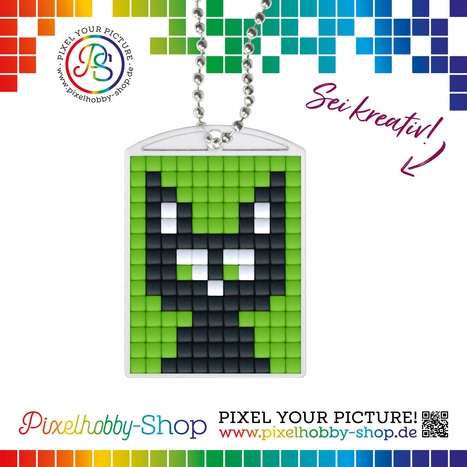Pixelhobby Medaillon Set - Katze