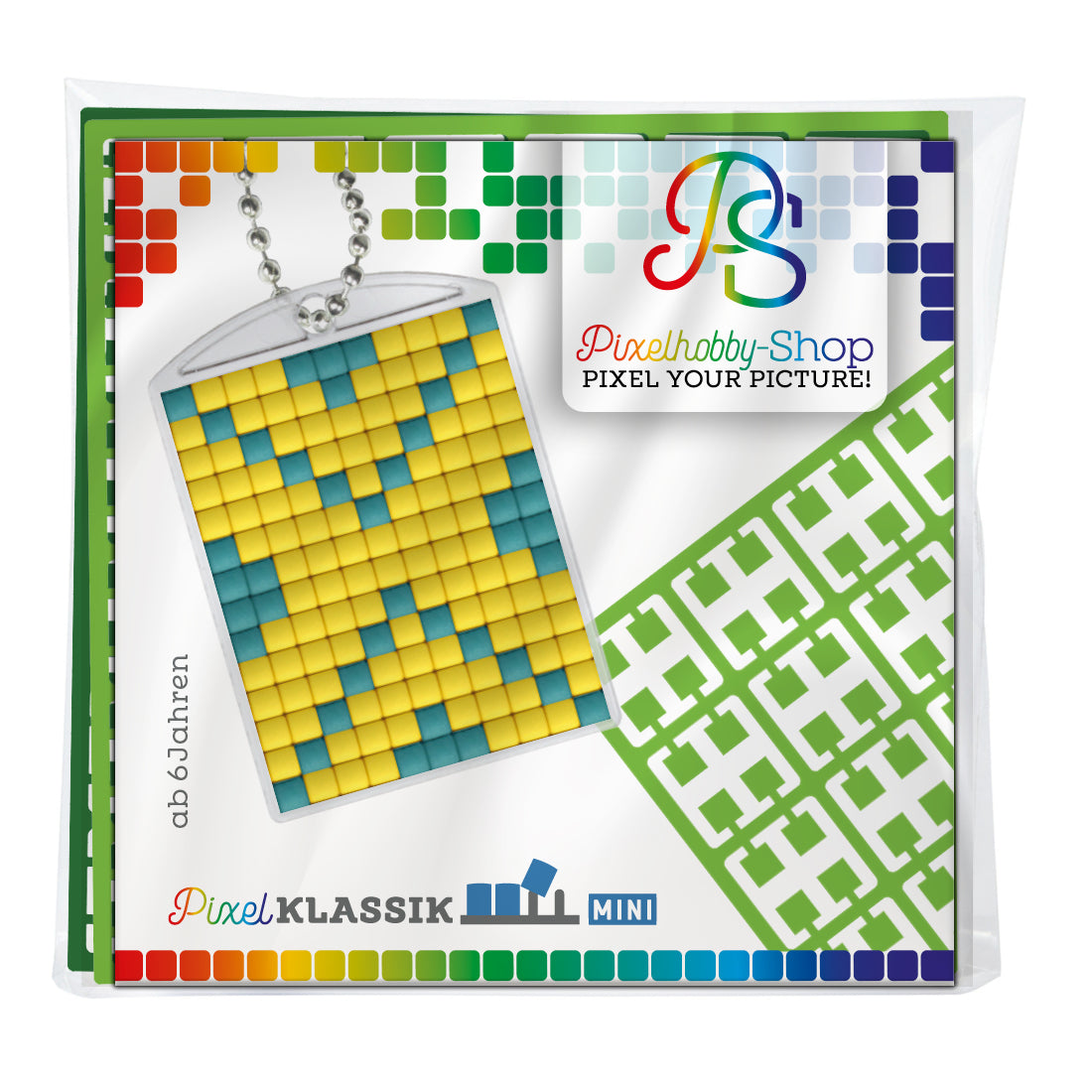 Pixel hobby medallion set - pattern