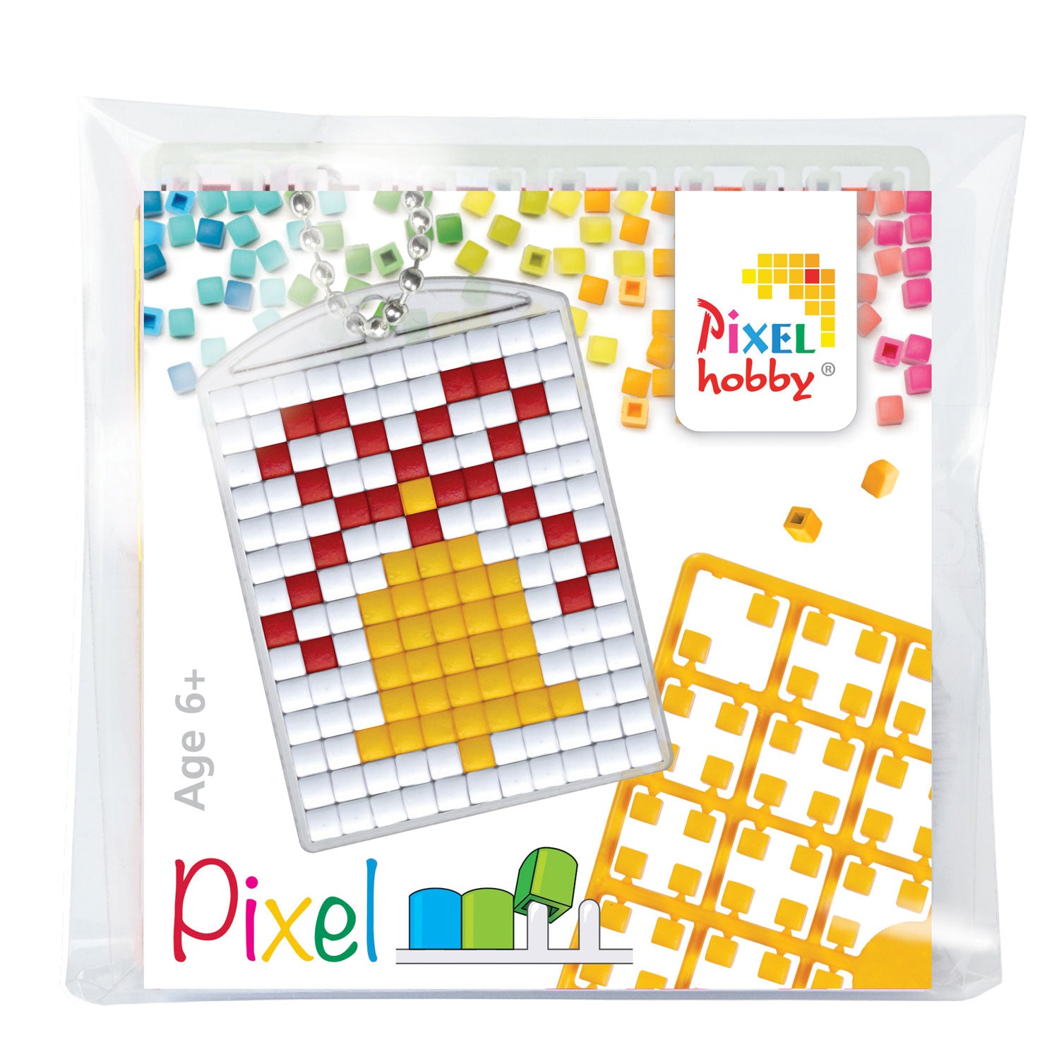 Pixelhobby Pixel Keyring Set with 40 Mosaic Choices Tunisia