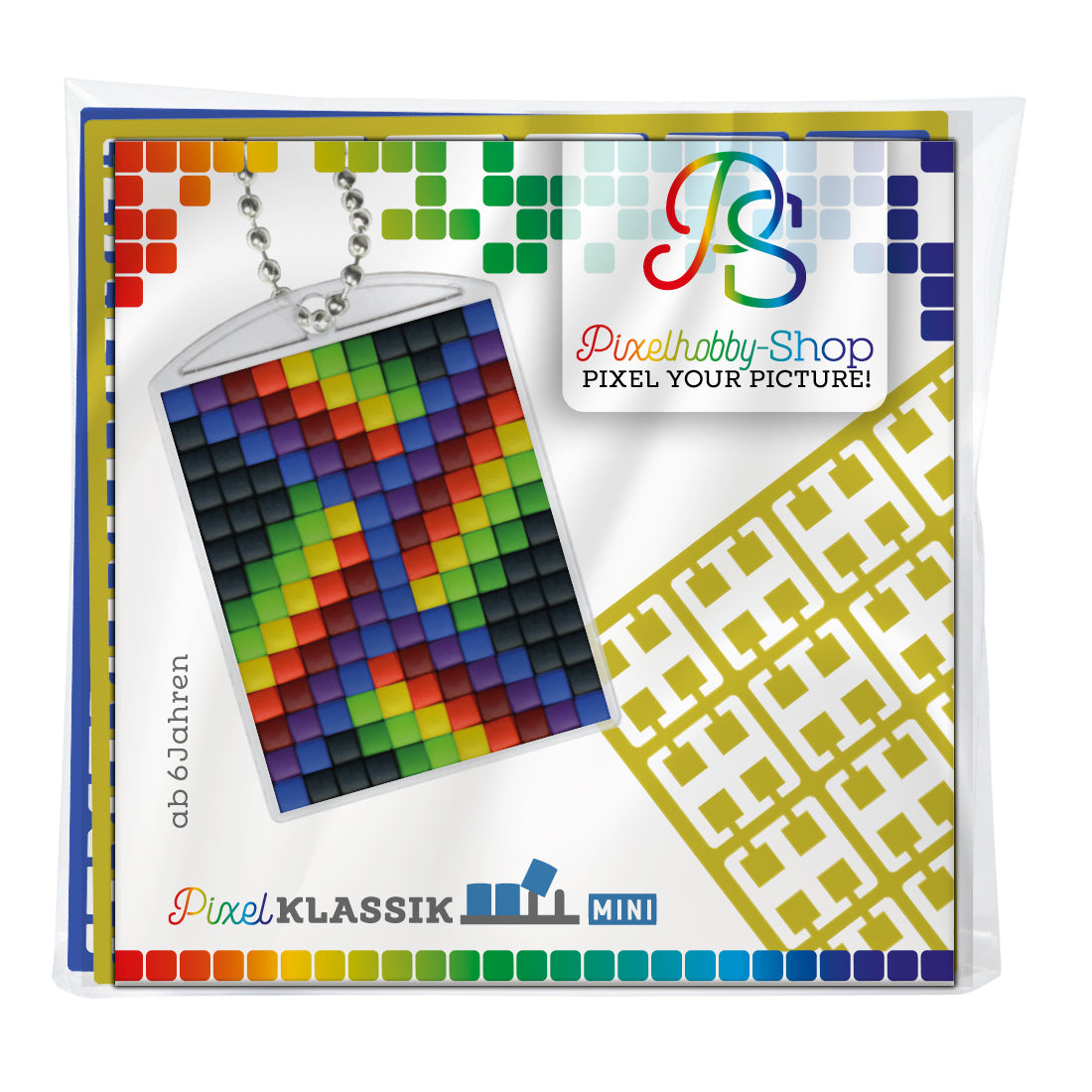 Pixel hobby medallion set - pattern