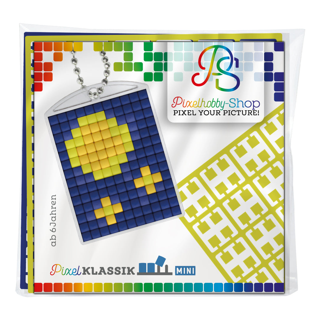 Pixelhobby medallion set - moon and stars